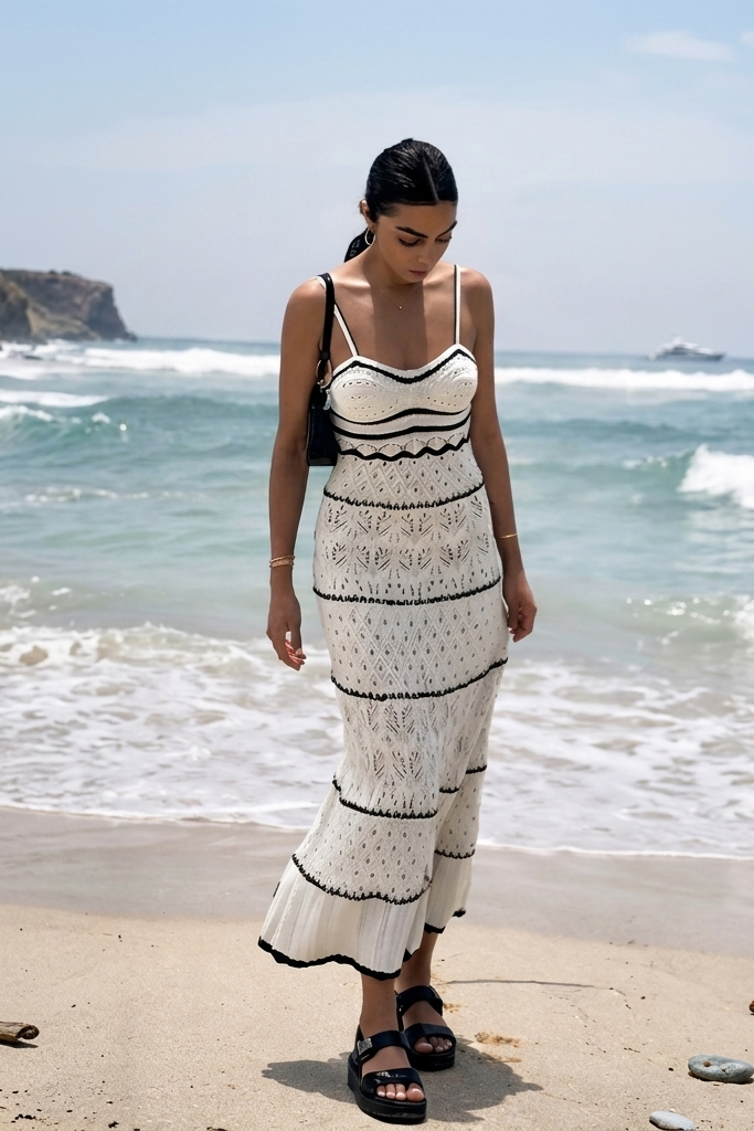 Striped Maxi Dress