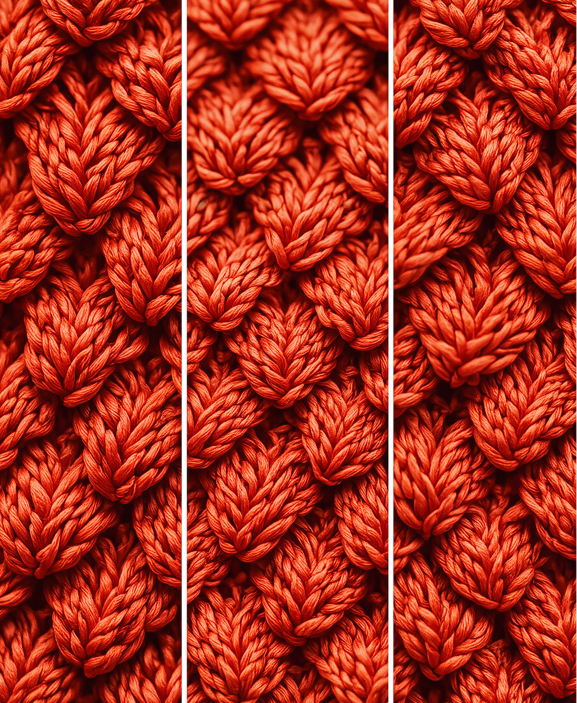Red Flared Sleeve Knit Dress